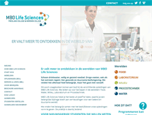 Tablet Screenshot of mbolifesciences.nl
